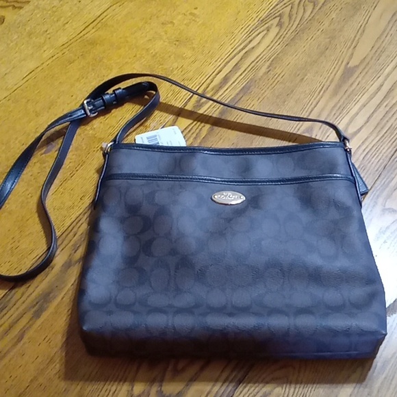 Coach Handbags - COACH BROWN Purse Handbag New Shoulder Womens